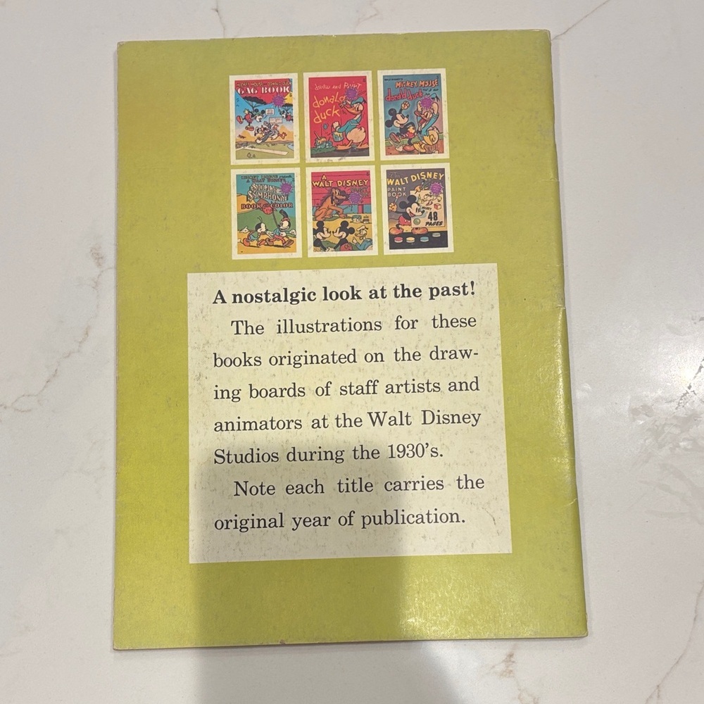 Vintage 1960s Walt Disney Paint Book - Picture 2 of 4